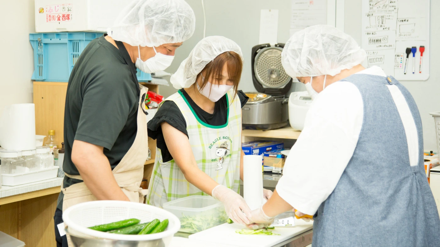 お弁当店 就労支援 静岡市